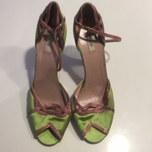 Prada Satin high heel shoes